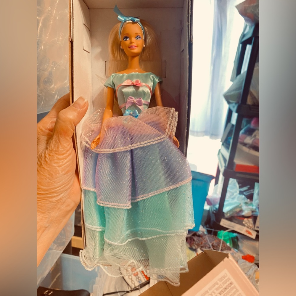 Avon Barbie tea party firm price!